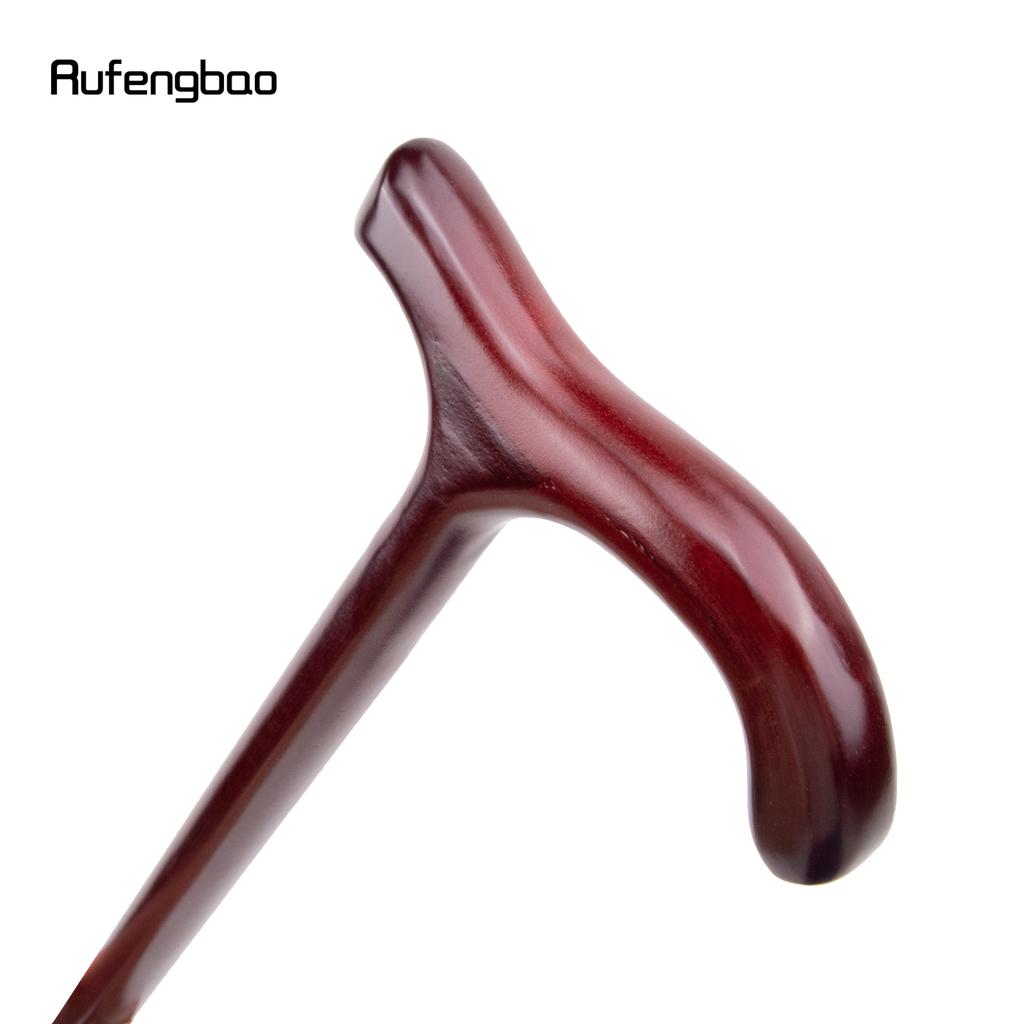 Красная деревянная трость одинарного сложения, модная, для ходьбы, декоративная, для косплея, Хэллоуин, булава, костыль, жезл, посох, 92 см