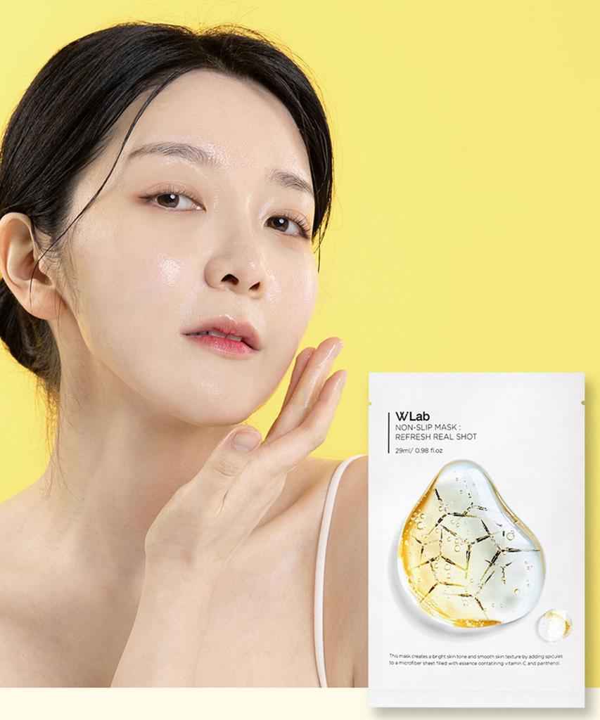 Pick and choose 10 Non-slip Masks (Cooling Hyaluronic Acid / Collagen Milk / Refresh Cereal Shot)
