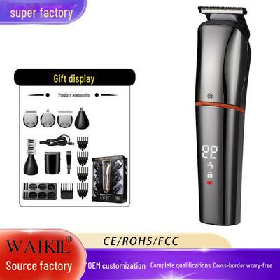 Электрический набор для ухода за волосами 6 в 1 для мужчин: Машинки для стрижки, триммеры для лысых волос и многое другое