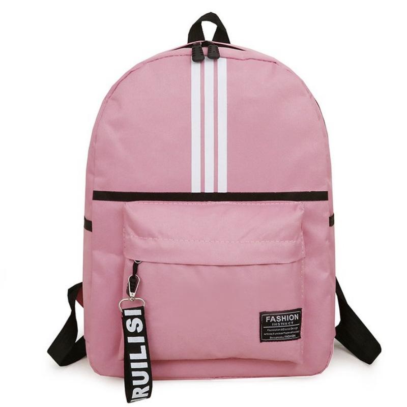 Backpack Male Large Capacity Couple Backpack University High School Student School Bag Campus Travel Tide Double Back