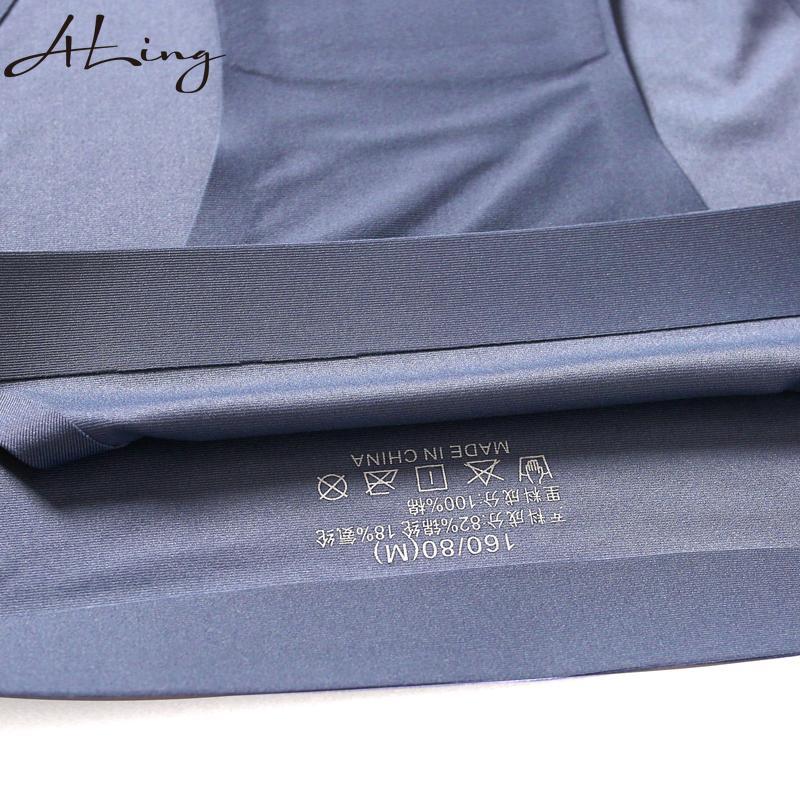 Women Panties Underwear Fitness Sports Seamless Female Lingerie Sexy T-back G-string Thong Ice Silk Underpants Solid Briefs