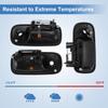 UXCELL Front Left & Front Right & Rear Right Door Handle for Chevrolet Express 1500