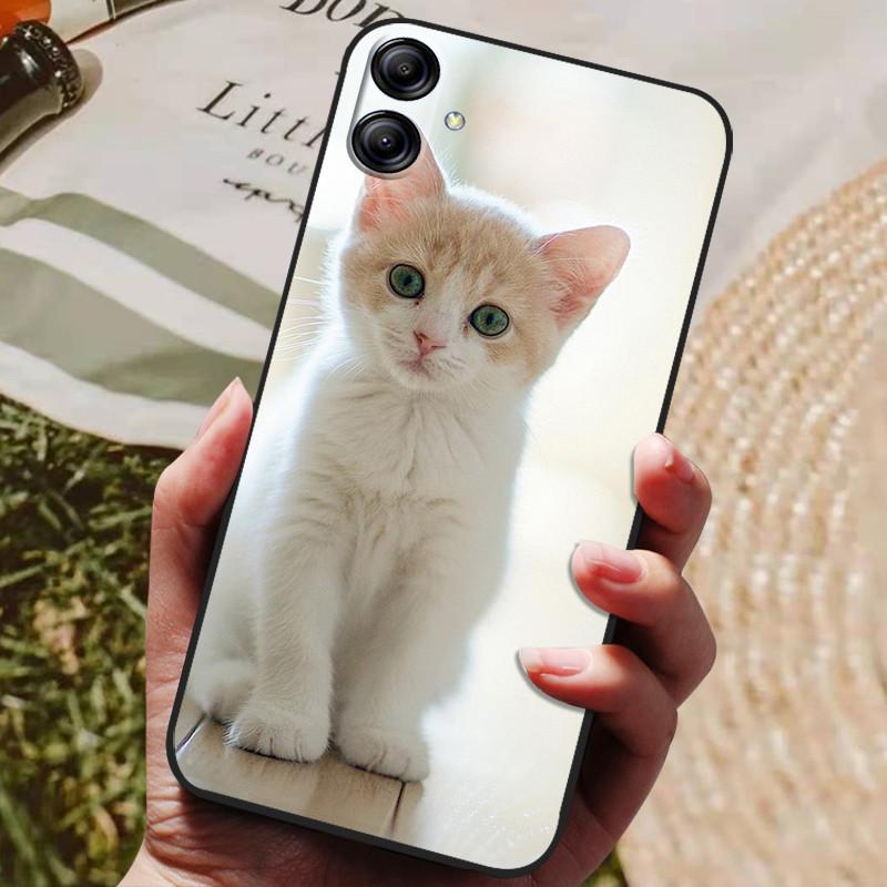 Силиконовый чехол для Samsung Galaxy A06 с милым узором, мягкая TPU накладка для телефона для Samsung Galaxy A06 A 06 SM-A065F, задняя крышка, бампер
