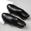 Fashion Genuine Leather Casual Oxford Shoes for Men Round Toe Man Formal Shoes Handmade Mens Business Flats Leisure Walk Dress Footwear