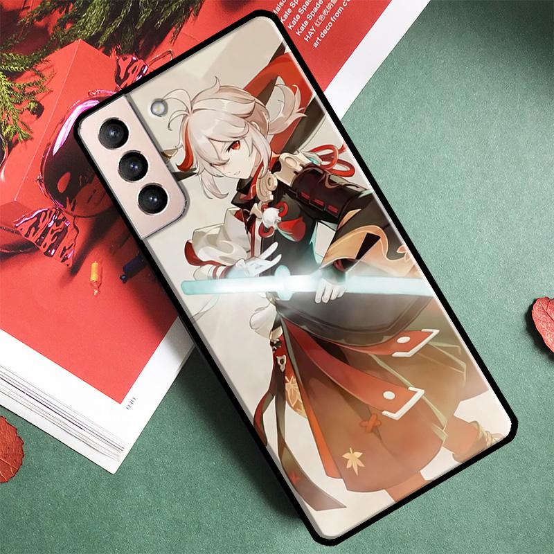 Genshin Impact Kaedehara Kazuha Phone Case For Samsung Galaxy S25 Ultra S9 S10 S20 S20 S21 S22 S23 Plus S24 FE Back Cover