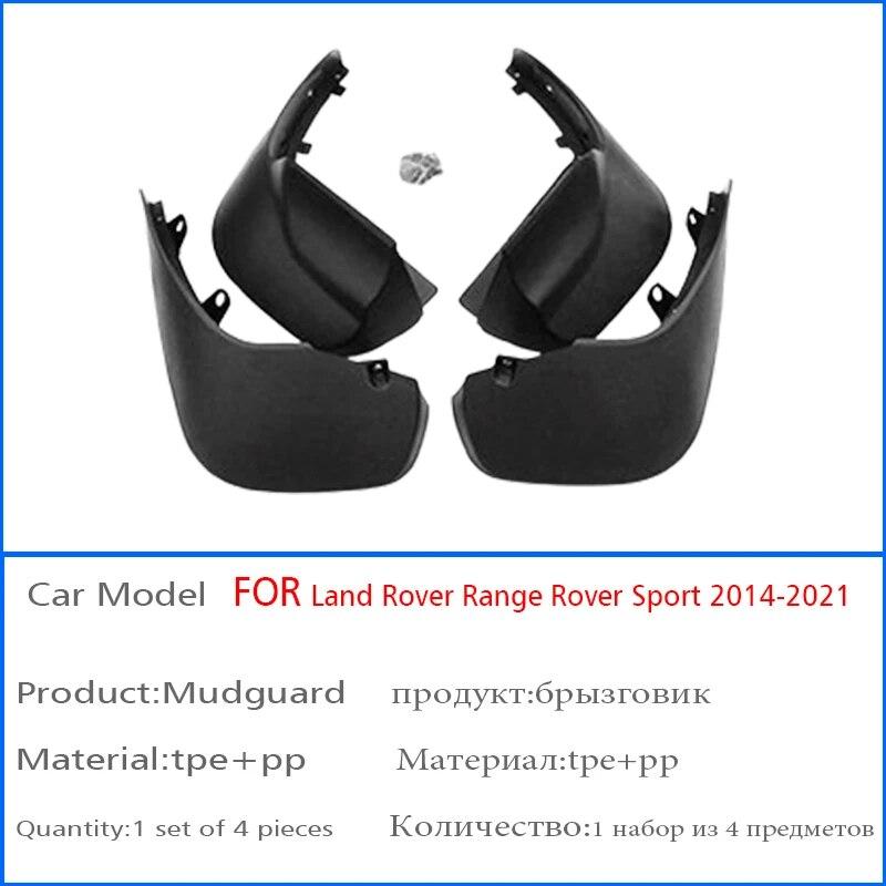 FOR Land Rover Range Rover Sport 2014- Mudguard Fenders Mud Flap Guard Splash Mudflaps Car Accessories Auto Styline Mudguard