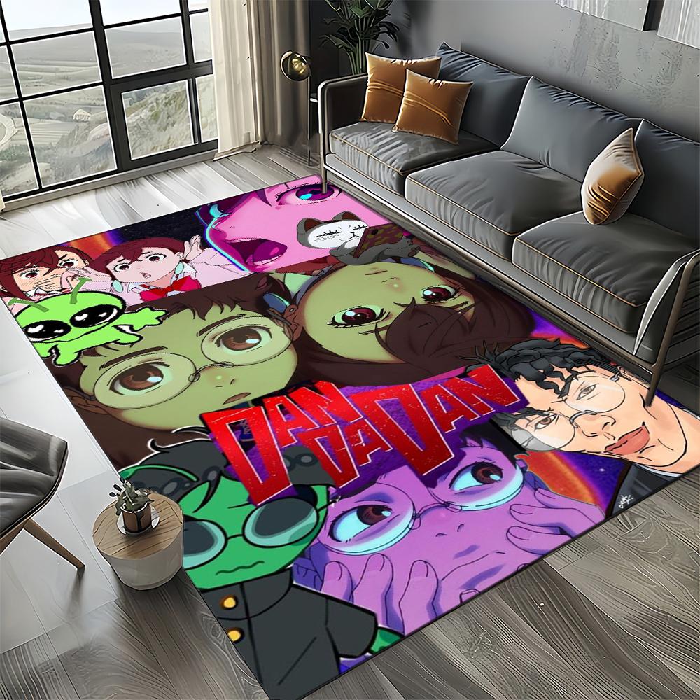 3D ДАН ДА ДАН Аниме Мультфильм Ковер Коврик для Гостиной Спальни Дома Украшение Дивана, Детский Игровой Нескользящий Коврик для Пола Подарок