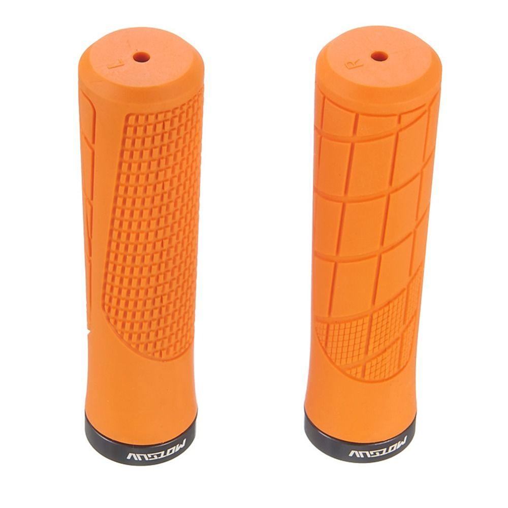 Противоскользящие ручки для велосипеда из резины и алюминиевого сплава, велосипедный руль для горного велосипеда MTB, шоссейного велосипеда