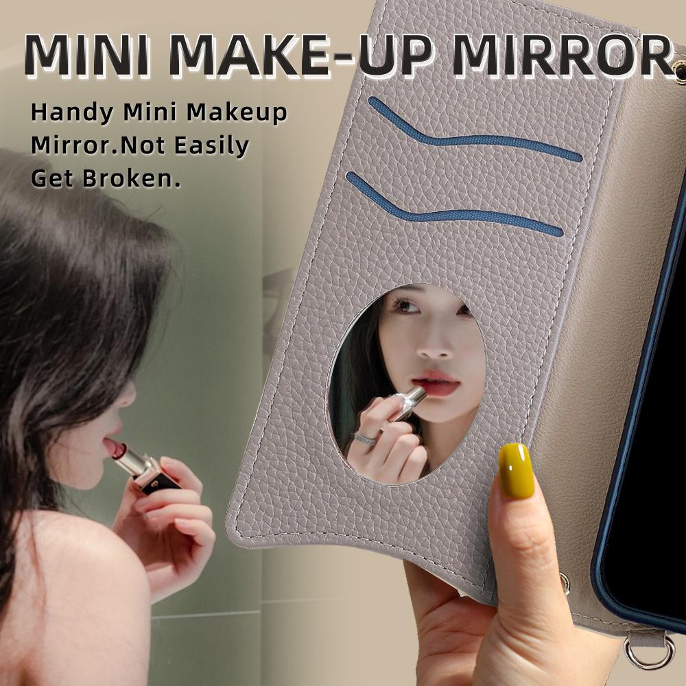 Кросс-боди чехол для телефона Redmi с защитой от падения, дизайн «рыбий хвост», для складных телефонов