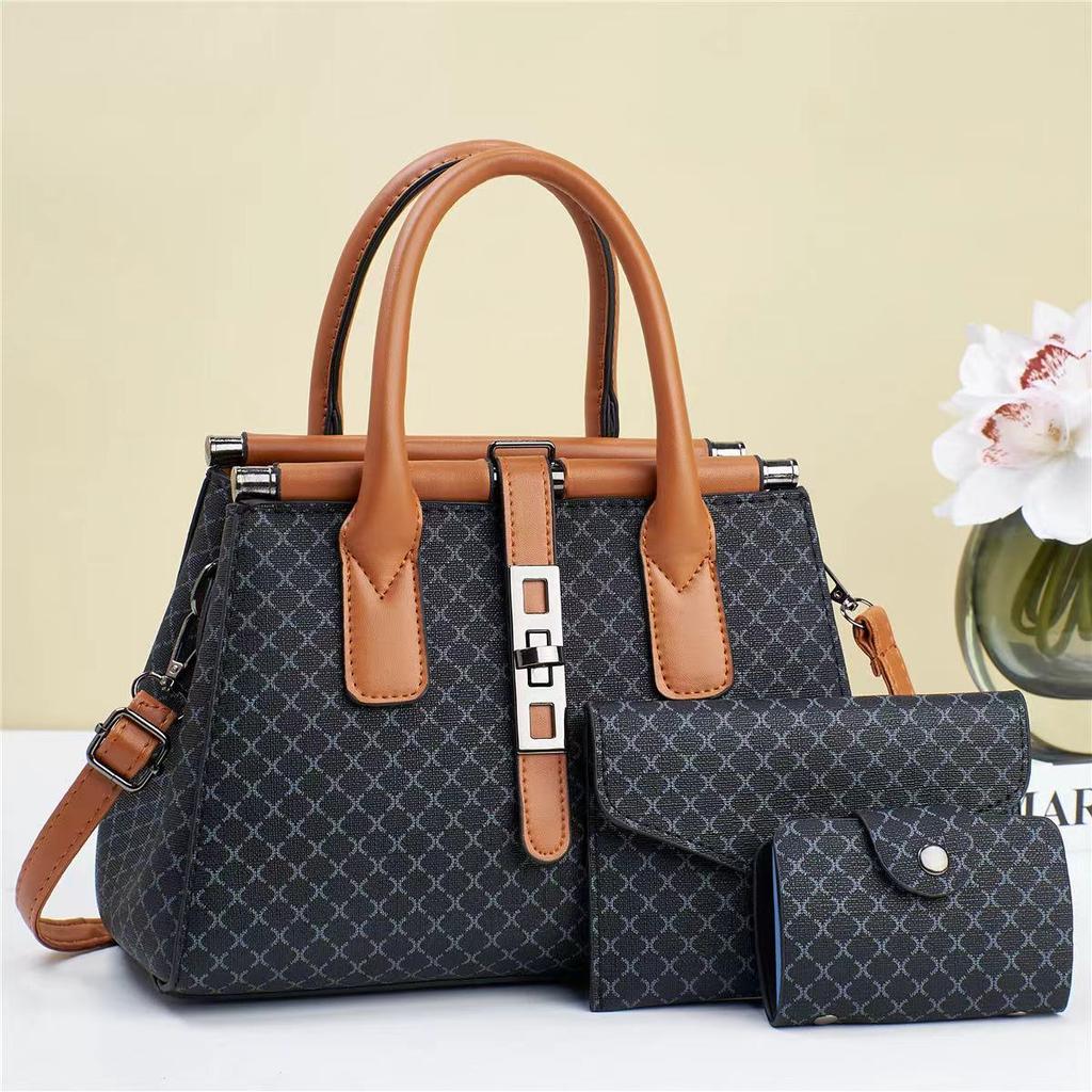 Luxury Design Women's Handbag Tote Clutch Purse Fashion Crossbody Shoulder Bag Women's Large Capacity Top-Handle Bags
