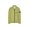 Nylon Metal Overshirt Lemon Men Tops Green 801511219-V0031