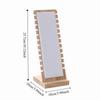 Bracelet Support Wooden Necklace Frame Large Capacity Jewelry Storage Rack  Home Decors