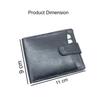 RSINC Genuine Leather Handmade Credit Card Id &Cash Wallet Cash Bifold Black BL B0DS8MX7S3