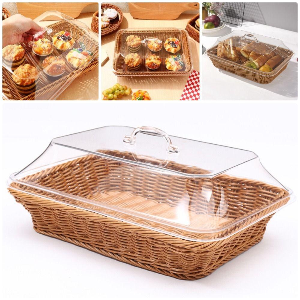 1Pcs Vegetable Bread Serving Food Serving Basket Fruit Storage Containers for Home Kitchen Picnic