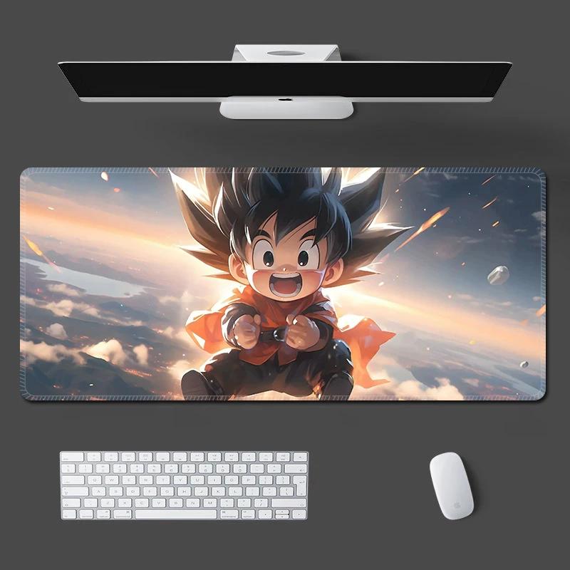 Мужской коврик для мыши кожаный аниме Dragon Ball водонепроницаемый противоскользящий коврик для мыши Сон Гоку настольный коврик настраиваемый с фиксацией коврик для ноутбука коврик для клавиатуры студенческий коврик для письма