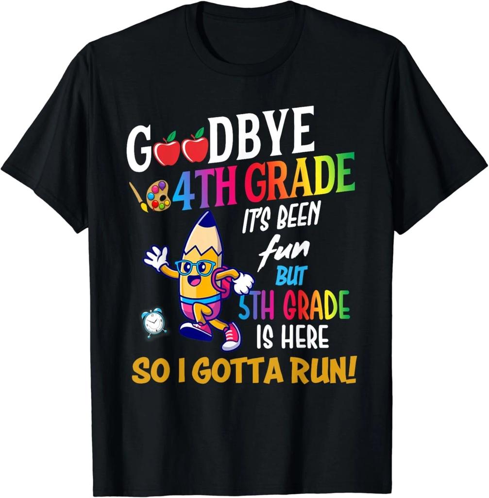 Funny Goodbye 4th Grade Hello 5th Grade Back To School Gift Unisex T-Shirt