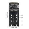 M.2 To SATA Adapter SFF-8654 To M2 NVME SSD Converter 22Pin SATA To M2 Expansion Card 2 in 1 Combo Adapter Fit for Mainboard