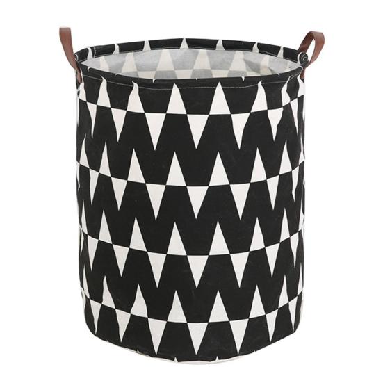 Foldable Laundry Basket Dirty Clothes Toys Storage Bag Handle Bucket Organizer