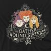 Hocus Pocus Unisex Adult Gather Round Sisters Sanderson Sisters T-Shirt