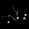 2Pcs Left Right Ear Hearing Aid Replacement Tube Earphone Hearing Amplifier Tool