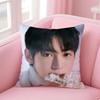 Korea KPOP TTWS YYOUNGJAE Cushion Cover Pillowcase Short Plush Invisible zipper Room Sofa Cushion Cover