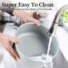 Five-Piece Non-Stick Cookware Set with Detachable Handle and Anti-Scald Gloves for Induction Cookers