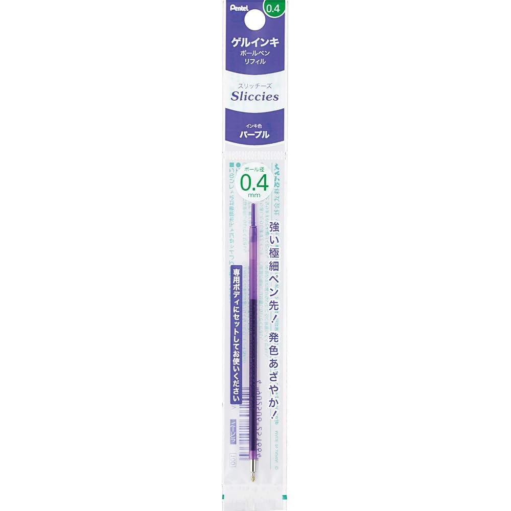 Стержень для шариковой ручки Pentel XBGRN4V Rich's Refill 0.4 Фиолетовый