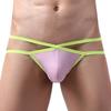 Jockstrap Bellicross Rose-Jaune Fluo - MenSexyWear - JockStrap