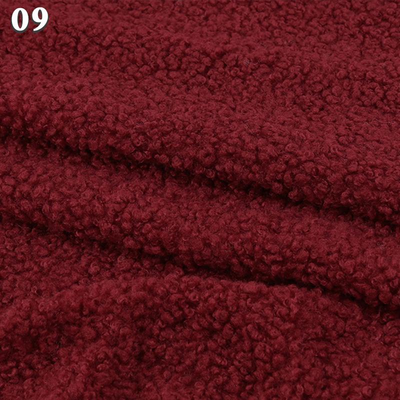 50*160cm Faux Sheep Curly Faux Wool Fur Fabric Turkish Warm Lamb Fleece Fabric For Sewing Clothing Lining Diy Winter Coat Bag