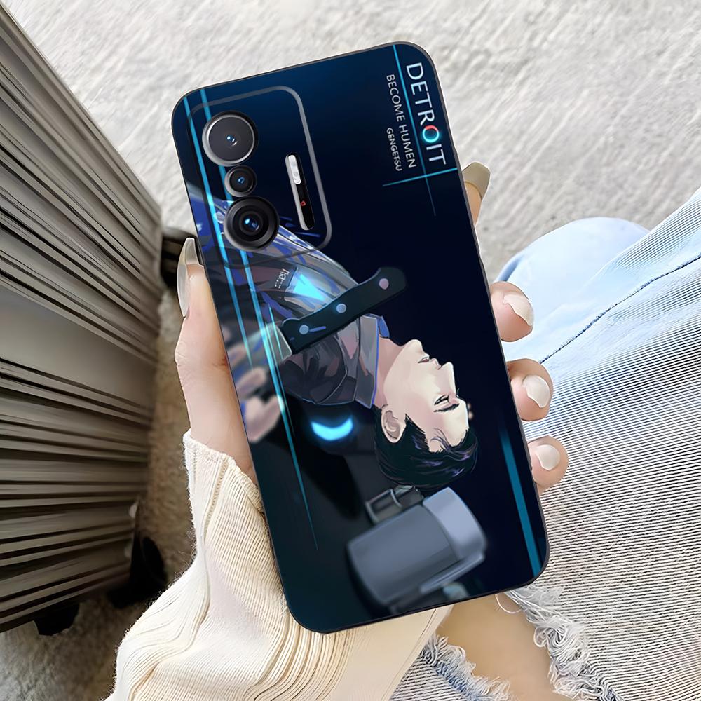 Игровой чехол для телефона D-Detroit Become Human для Xiaomi Poco M7 M6 M5 M4 4g 5g F7 F6 X7 X6 X5 Ultra Pro Силиконовая крышка