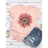 Women's Fashion Short-sleeved Casual T-shirt Clothes Summer  Clothing Ladies Print Graphic Tops