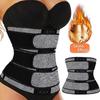 Women Waist Trainer Corsets Slimming Body Shaper Weight Loss Waist Trimmer Belt Workout Modeling Straps Sauna Sweat Belt Fat Burner