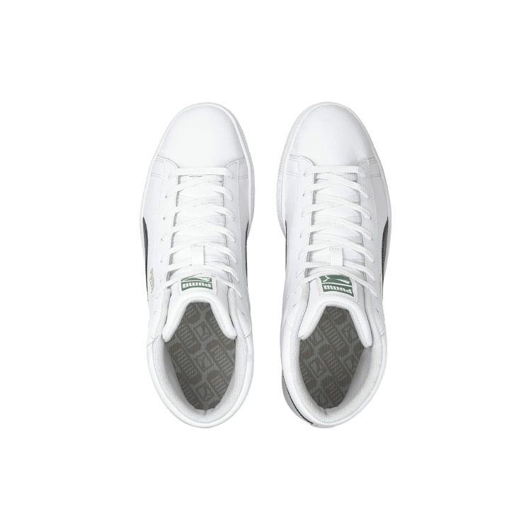 Puma Basket Mid Xxi Trendy High-Top Sneakers Men Sneakers Black White 380756-03