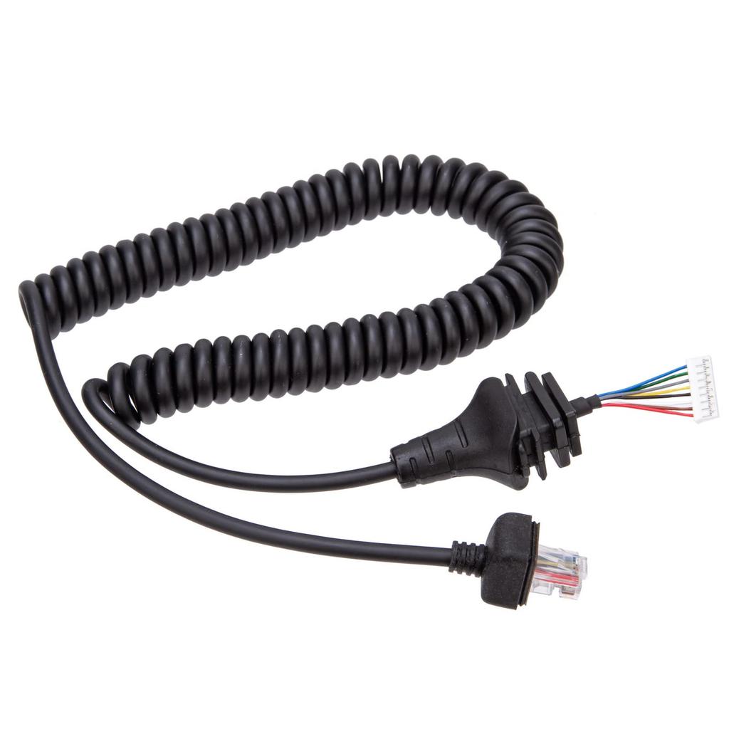 Replacement DIY Handheld Microphone Extension Cable for ICOM Radio Microphone 8-Pin HM-152 Walkie-Talkie