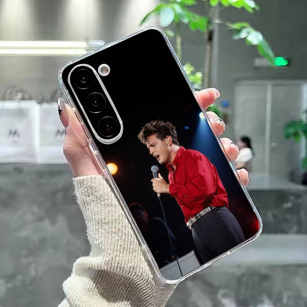 L-Luis M-Miguel Mexico Singer Phone Case For Samsung Galaxy A91,80,73,72 ,71,53,52,32 ,31,22,21s,20,Transparent Case