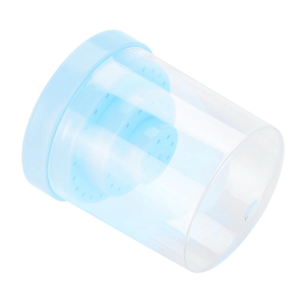 48 Holes Drill Bit Display Stand Plastic Grinding Head Storage Box Daily Manicure Storage