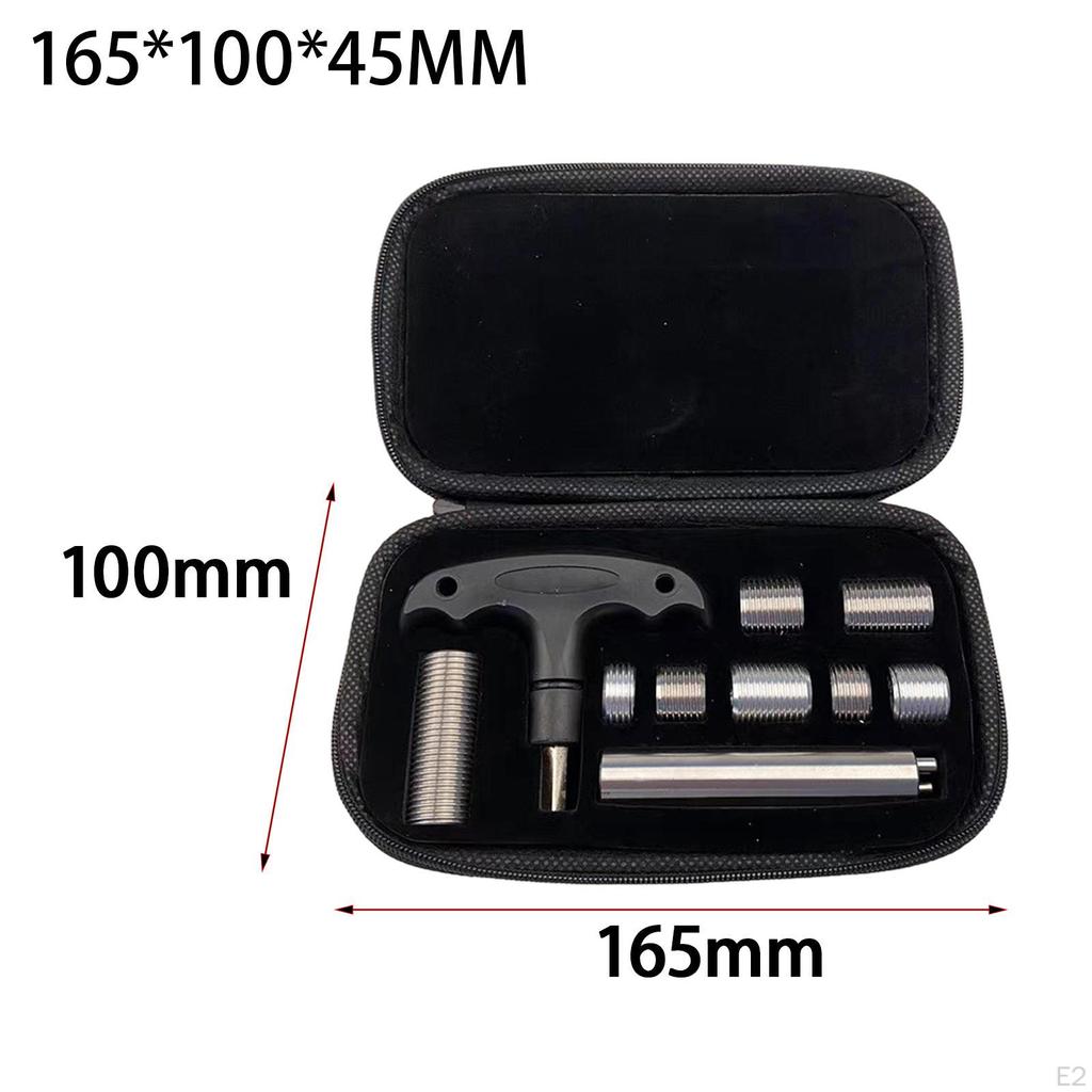 8 болтов с грузом для бильярдного кия, винты с инструментом, 8 размеров, легко