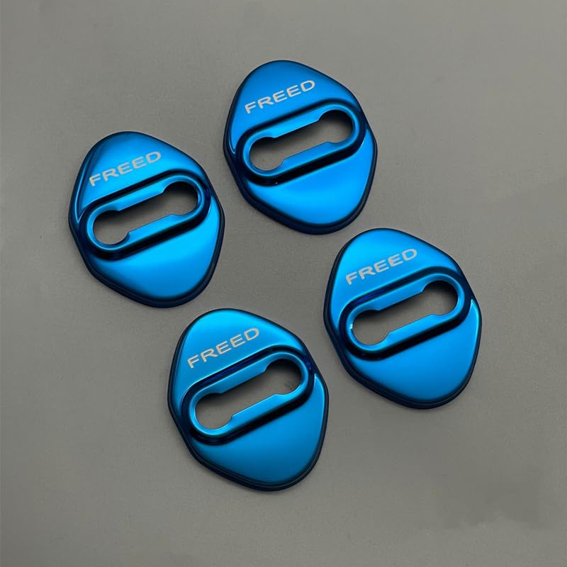 MEKOMEKO Honda New Freed GT Series Striker Cover Door Lock Cover Plated Accessories Interior Parts Stainless Steel 4PCS Easy Installation 20 июня