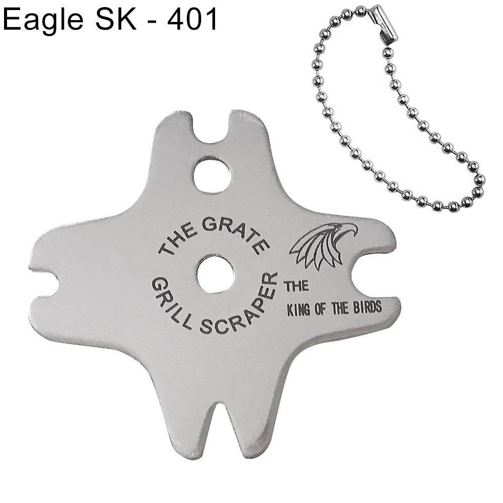 Портативный металлический гриль для барбекю Чистящий очиститель для решеток Чистящий скребок для барбекю Инструмент для чистки гриля Чистящий скребок для барбекю