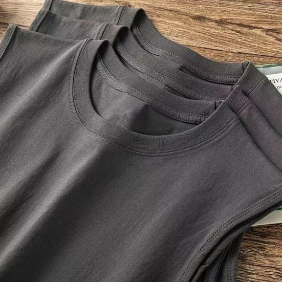 Унисекс, летний жилет для фитнеса, однотонный, бесшовный, с круглым вырезом, без рукавов, свободный, тонкий, эластичный, быстросохнущий пуловер, повседневный спортивный топ для спортзала