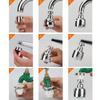 360 Rotating Kitchen Faucet Extender High Pressure Water Saving Sink Accessories No Splashing Faucet Nozzle Adapter for Kitchen