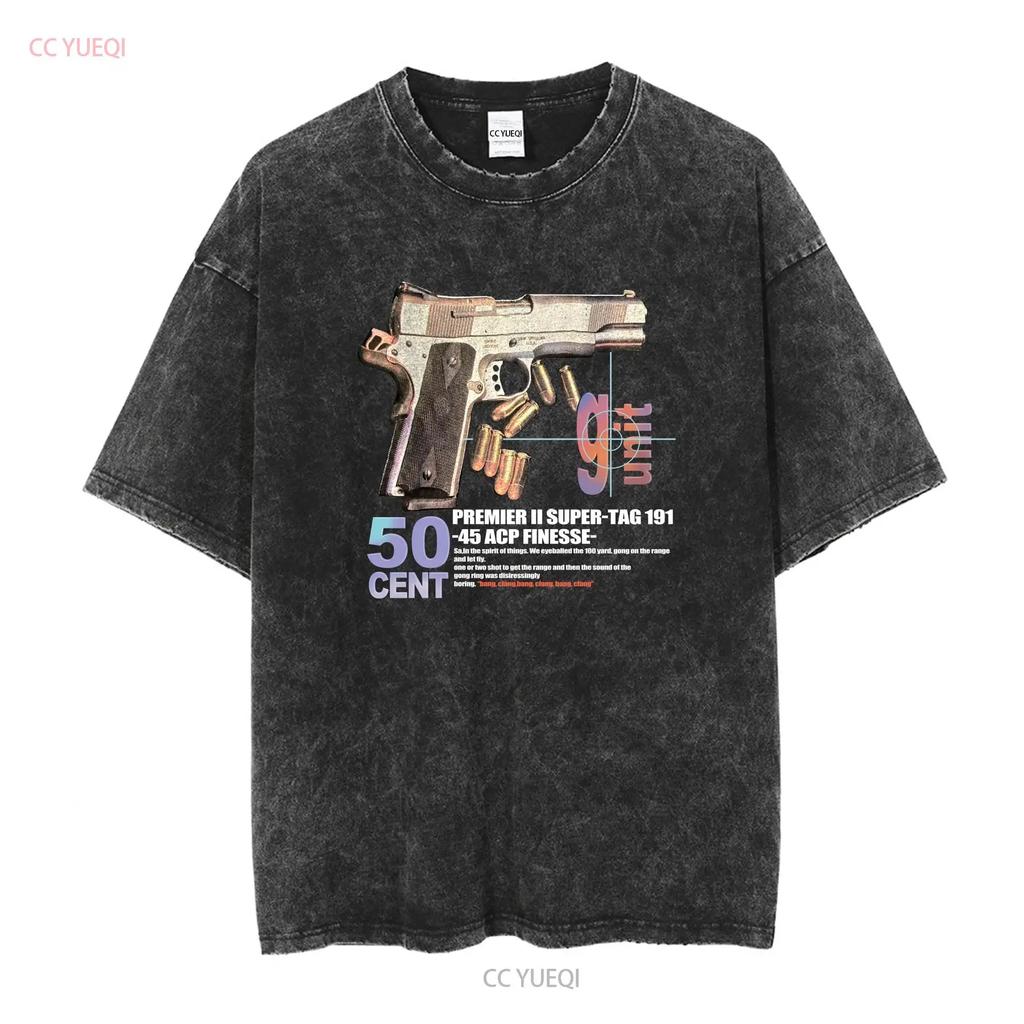 50 Cent G Unit Рэп Хип-Хоп Музыка Черная Футболка K Young Apparel Размер 2XL винтаж Стирка Мужская Дышащая Немного Универсальная Повседневная