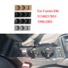 Car Center Console Water Cup Holder Beverage Bottle Holder Coin Tray For Bmw 3 Series E46 323i 318I 320I 98-06