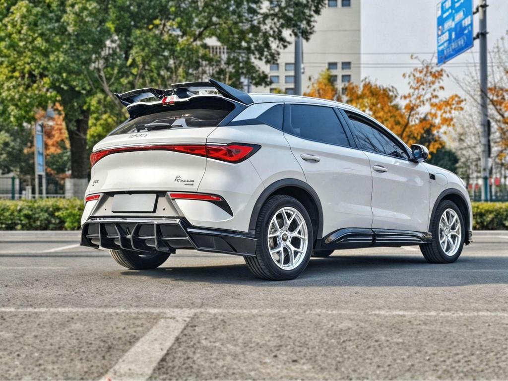 Совместимо с 25 моделями BYD Yuan PLUS: Задний бампер Atto3, Передний сплиттер, Спойлер переднего бампера, Пороги, Спойлер на крышу, Задний спойлер.
