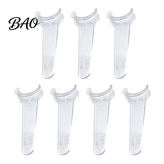 Pet Tooth Brushing Aid Helper, Clear Teeth Cleaning Aid, Reusable Oral Care Safe Mouth Spreader Holds The Lip Aside for Dogs And Cats, Easier
