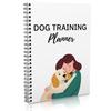 Dog Training Planner Notebook: Spiral-Bound Training Plan Journal With Illustrated Guide To Dog Behavior And Habits Gifts