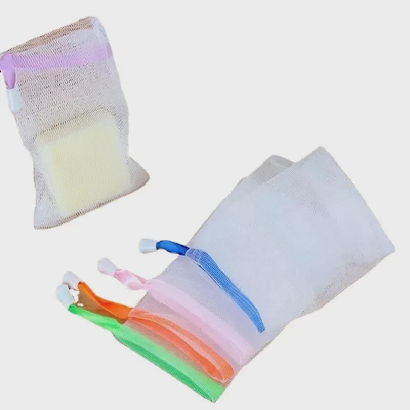 Очень большая симпатичная пенящаяся сетка для очищения лица и тела