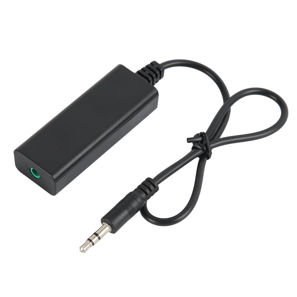 Noise Isolator Ground Loop Noise Isolator Filter with 3.5mm Sound Cable for Car Sound Home Stereo System