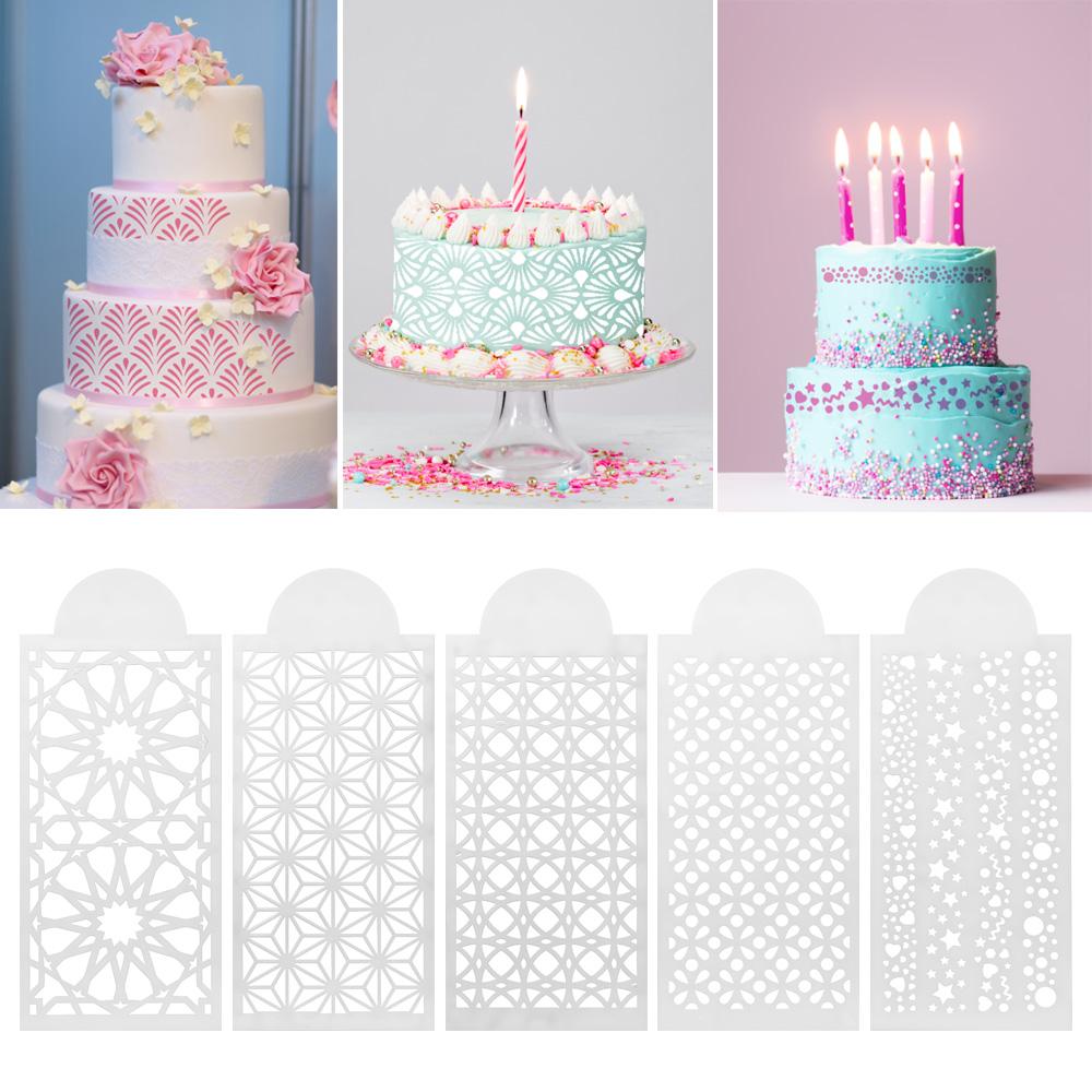 Tools Wheat Spike Pattern Sugar Sieve Mold Baking Templates Cake Stencil Fondant Printing