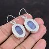 Blue Lace Agate Earrings 925 Sterling Silver Earrings Genuine Gemstone Earring Handmade Jewelry Earring For Mom Unique Earring Gifts For Her